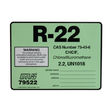  - Refrigerant Labels